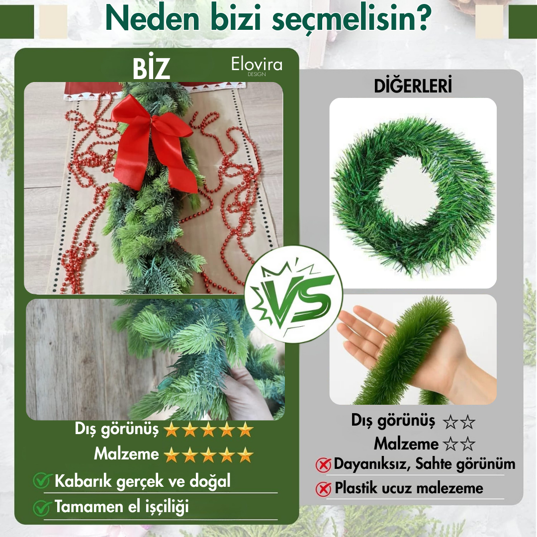 Elovira™ Yılbaşı Garlandları