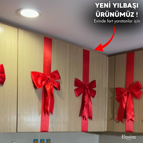 Elovira™ Dolap Kapak Kurdeleleri (4'lü)