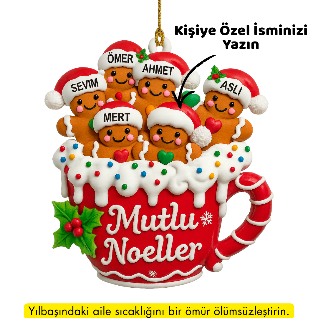 Elovira™ Noel Aile Hatırası Magneti